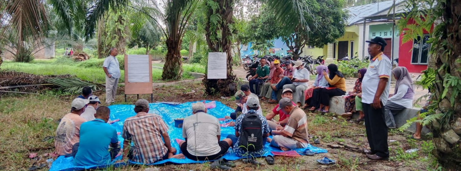 Piloting regenerative agriculture for oil palm smallholders in North Sumatra